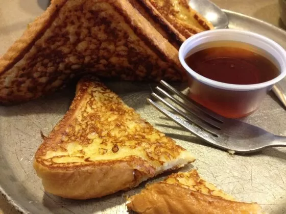 Sorghum Syrup and French Toast