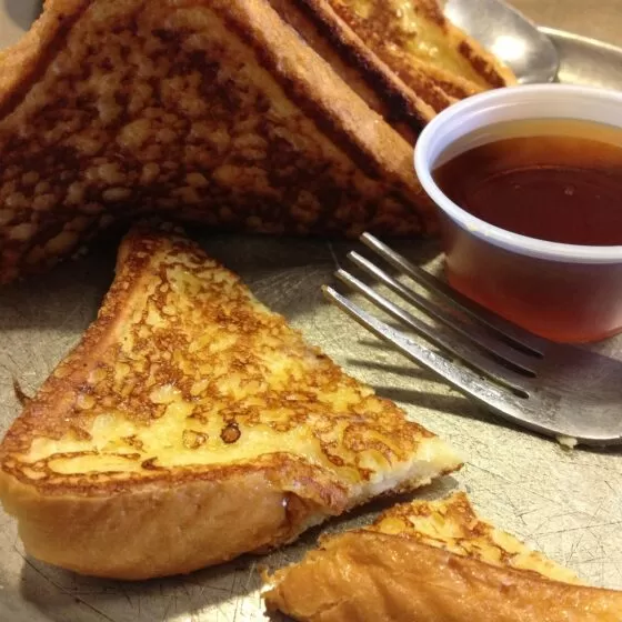 Sorghum Syrup and French Toast