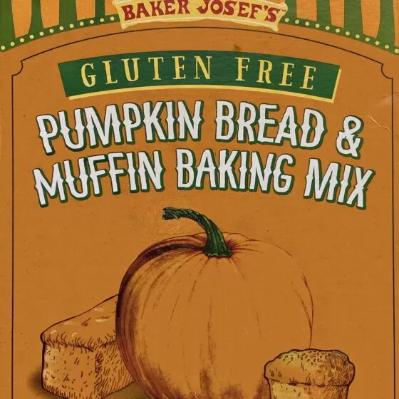 Trader Joe's Gluten Free Pumpkin Bread and Muffin Mix - Box