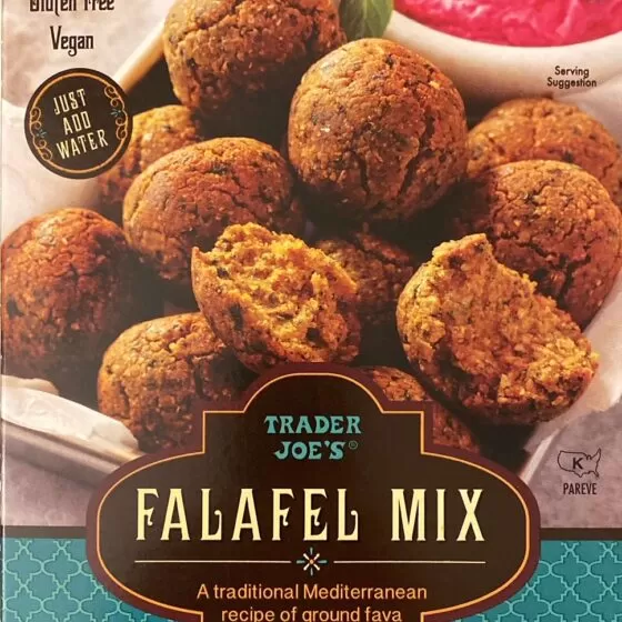 Trader Joes Falafel Mix Box Front