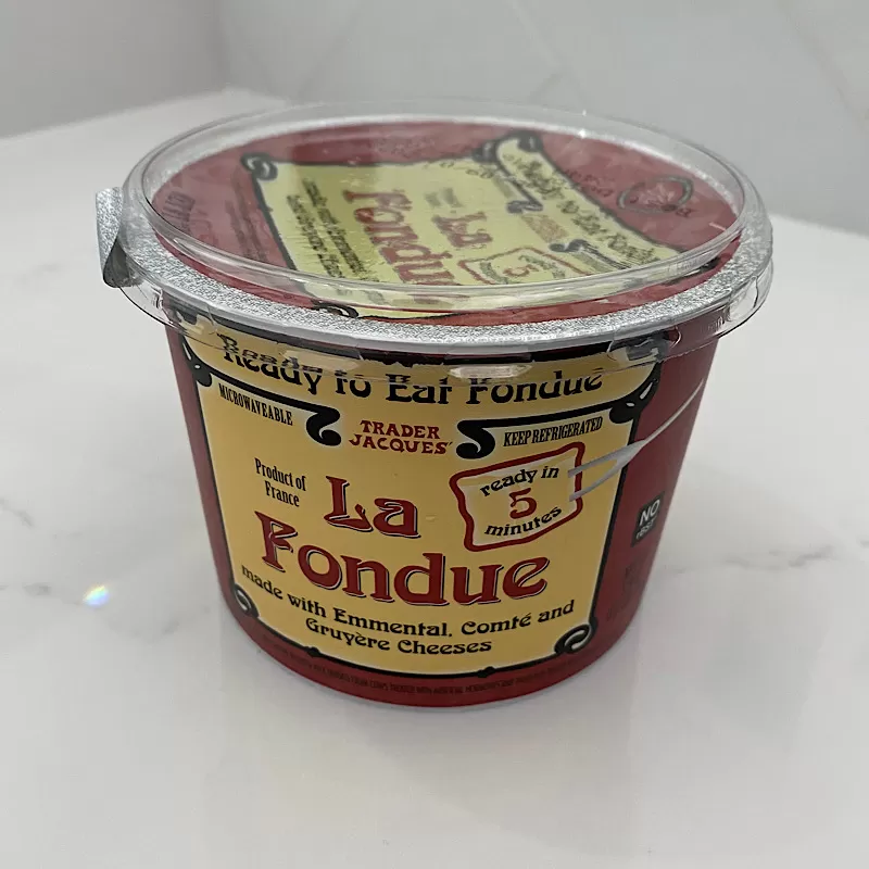 Trader Joe's La Fondue - Front of Container