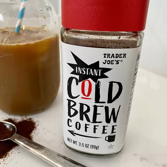 Trader Joe's Instant Cold Brew Coffee Front