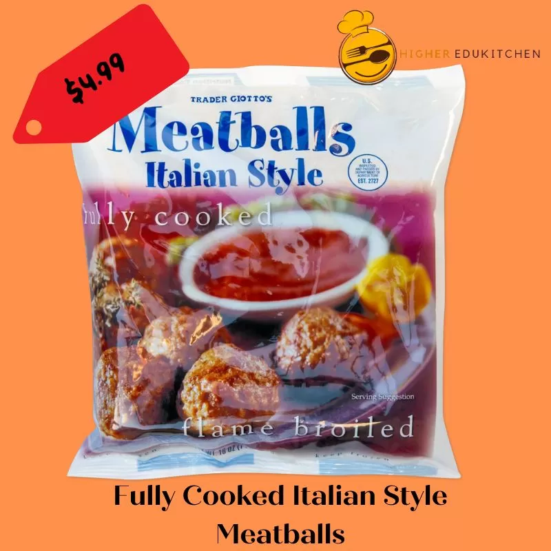 Trader Joes Fully Cooked Italian Style Meatballs