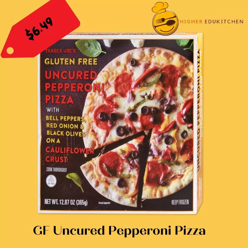 Trader Joes Gluten Free Uncured Pepperoni Pizza