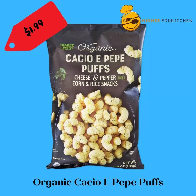 Trader Joes Organic Cacio E Pepe Puffs